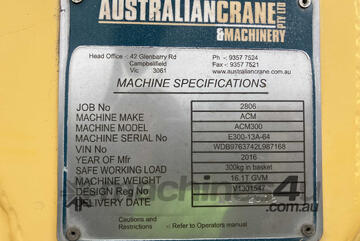 2016 Mercedes Benz Atego 1626 EWP