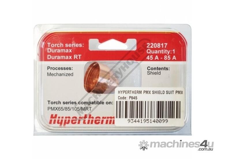 Hypertherm 45-85A Shield 220817 Suits Mechanized Powermax 45XP/65/85 (Pack of 1)