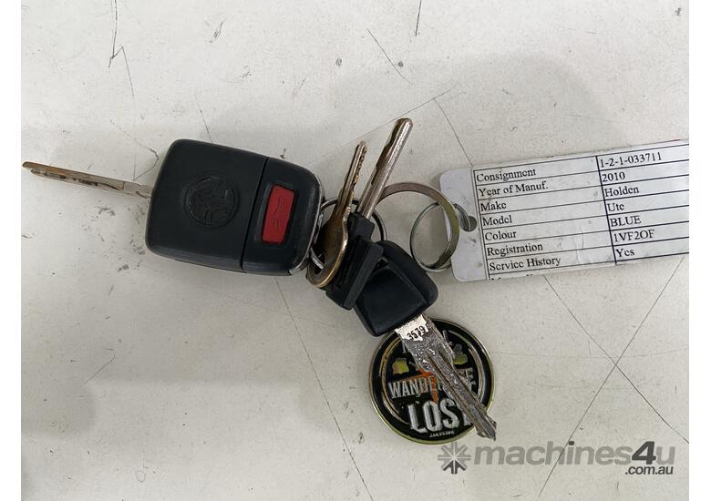 2010 Holden Ute SV6 Petrol (Auto)