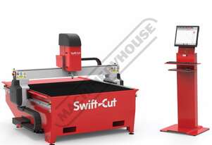 CNC Plasma Cutting Table Swiftcut PRO 1250WT 1250 x 1250mm Water Table System Hypertherm Powermax105