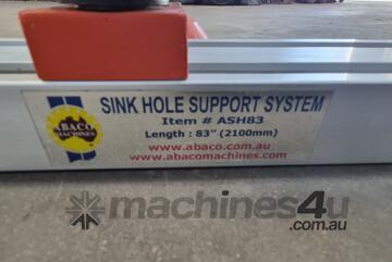 Omni Sink Hole Saver Units Package 2 Suction Rails Plus Clamp Systems Excellent Condition Ready for