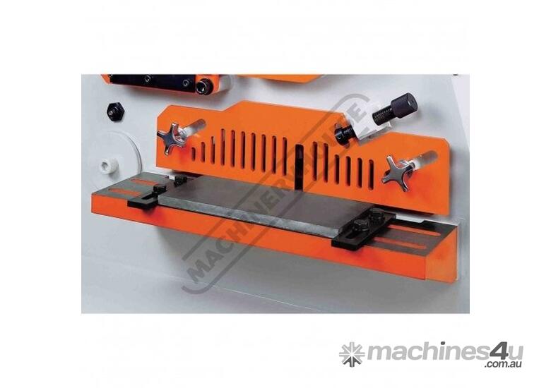 caption IW-60H Hydraulic Punch & Shear - 60 Tonne Single Hydraulic Cylinder System Includes 6 Sets of Round