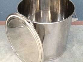 100lt Single Skin Stainless Steel Drum - picture0' - Click to enlarge