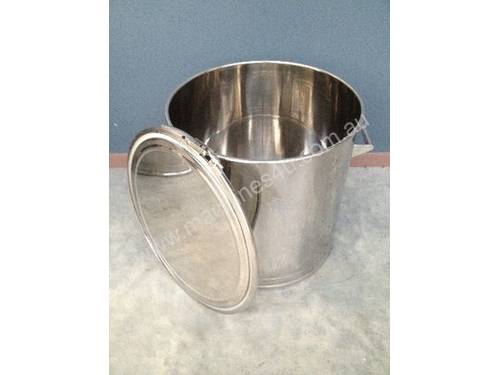 100lt Single Skin Stainless Steel Drum