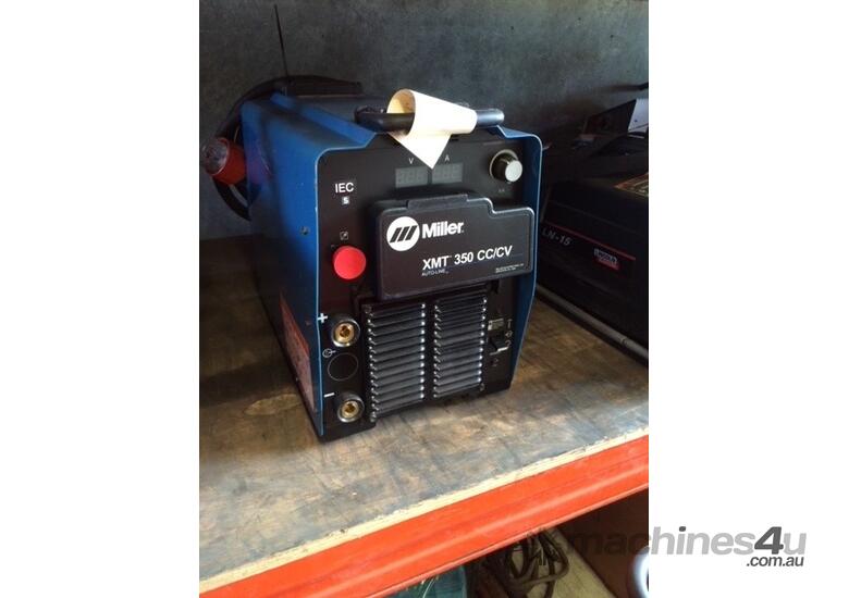 caption Miller XMT350 Inverter Welder