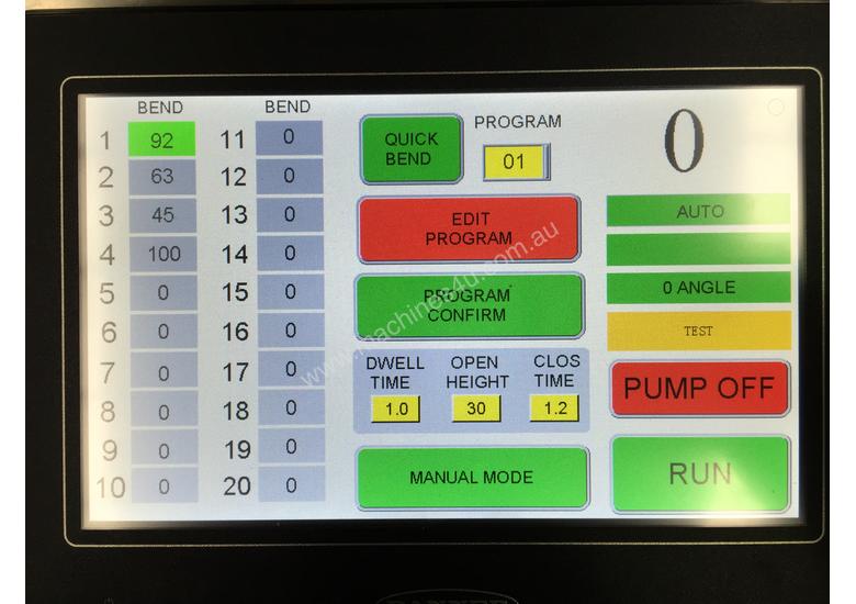 caption 2500mm x 4mm Touch Screen Colour Display Program