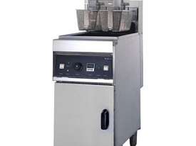 F.E.D. EF-28S Autolift Single Vat Electric Fryer w/Cold Zone - picture1' - Click to enlarge
