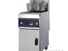 F.E.D. EF-28S Autolift Single Vat Electric Fryer w/Cold Zone - picture0' - Click to enlarge