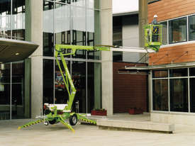 Nifty 120T 12.2m Trailer Mount  - Maximum reach - compact chassis - picture2' - Click to enlarge