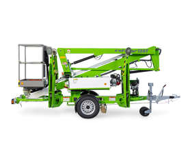 Nifty 120T 12.2m Trailer Mount  - Maximum reach - compact chassis - picture0' - Click to enlarge