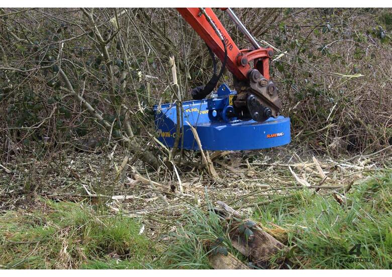 caption Slanetrac FH Series 1000mm Twin Cut Flail Mower