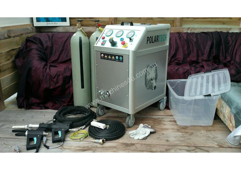 caption Ultimate Cleaning Solutions PolarTech Co2 Blasting