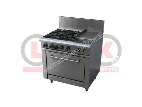 LKKOB6C 4 Gas open burner cooktop + Gas Hotplate
