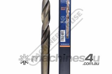 3MT Morse Taper Shank Drill Bit 24.5mm M35 Grade HSS including 5% Cobalt