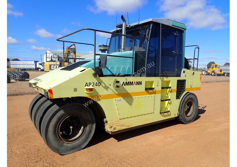 caption Ammann AP240 Multi Tyre Roller