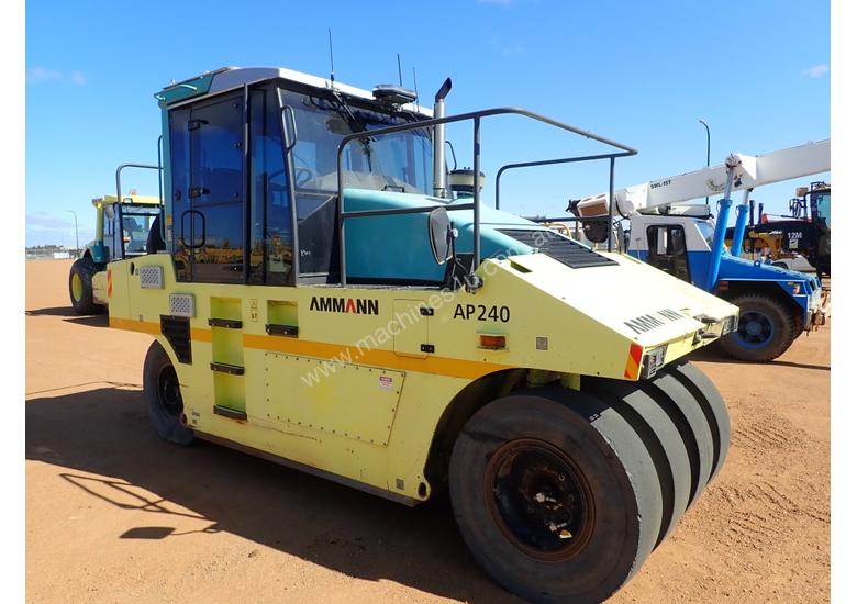 caption Ammann AP240 Multi Tyre Roller