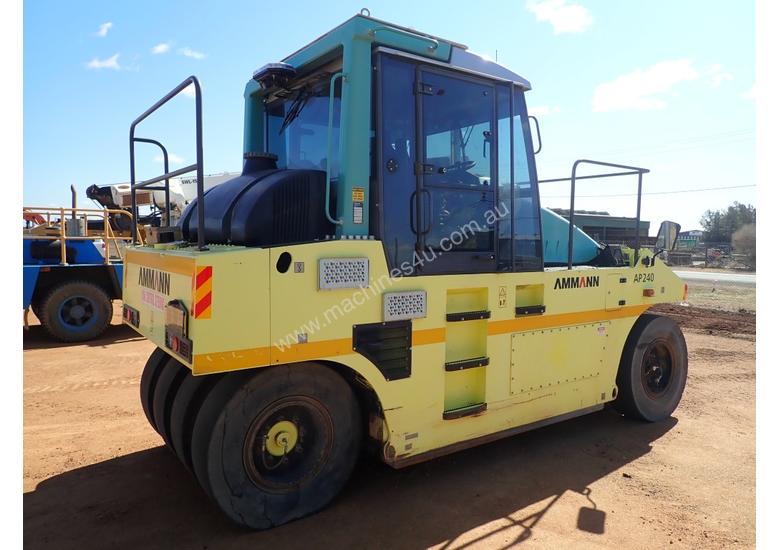 caption Ammann AP240 Multi Tyre Roller