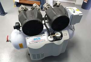 ALL COMPRESSOR - SOLIDAIR 'Oil Free' piston compressor package - w/tank and dessicant dryer.