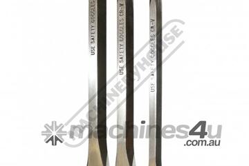 Cold Chisel Set - 3 Piece 9.9mm, 12.7mm &16.2mm Wide Chisels