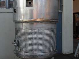 Stainless Steel Dimple Jacketed Mixing Tank - picture0' - Click to enlarge