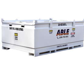 Able Fuel Cube Bunded 4,150 Litre (Safe Fill 3,740 Litre) - picture0' - Click to enlarge