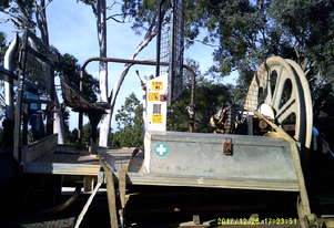 optic fibre winch on tray ex Telstra ,