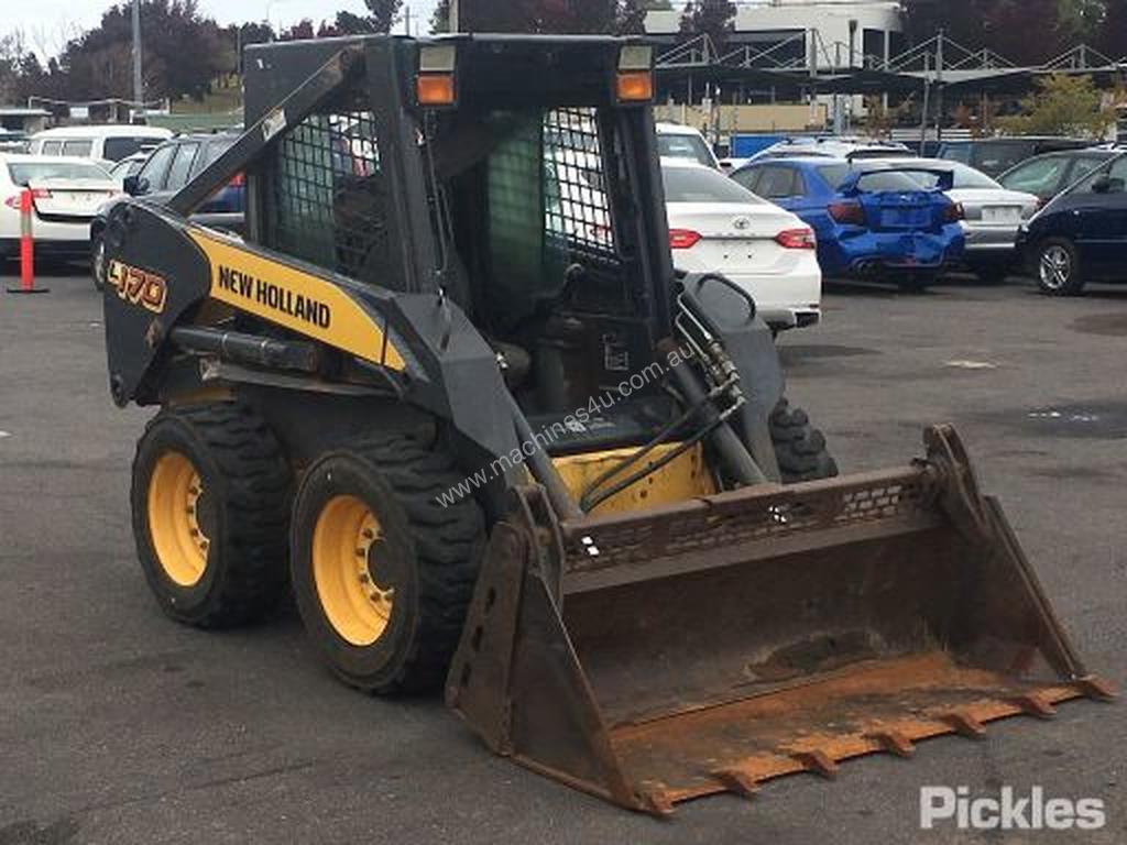 Used New Holland L170 Wheeled SkidSteers in , Listed on Machines4u