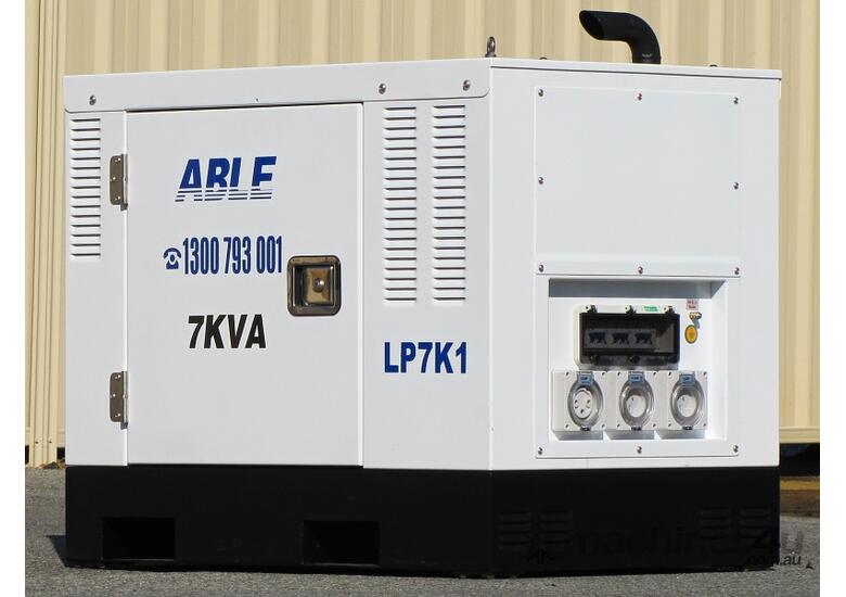 Buy New able sales australia 7kVA Super Silent Generator Australian Design Temporary Power