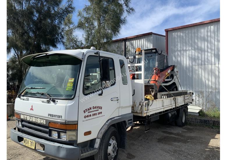 caption Positrac / Tipper combination with attachments READY TO WORK!