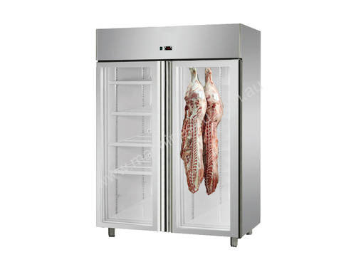 MPA1410TNG Large Double Door Upright Dry-Aging Chiller Cabinet - Smoking Oven