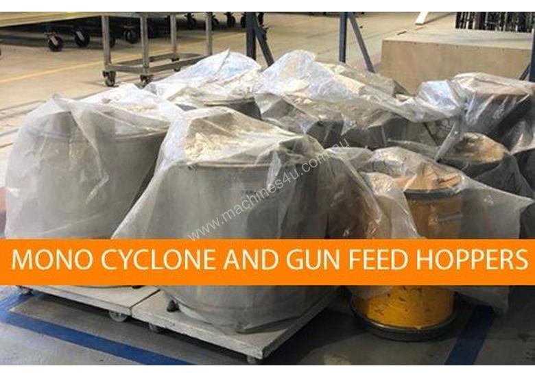 Used Powder Coating Line for Aluminium Extrusions Located in Perth Western Australia Powder