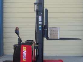Enforcer Electric Walkie Reach Stacker: 2,000kg - picture0' - Click to enlarge