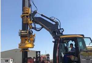 FR40 Excavator Auger Attachment Modular Drill Retrofit onto 8-13 Ton Excavator