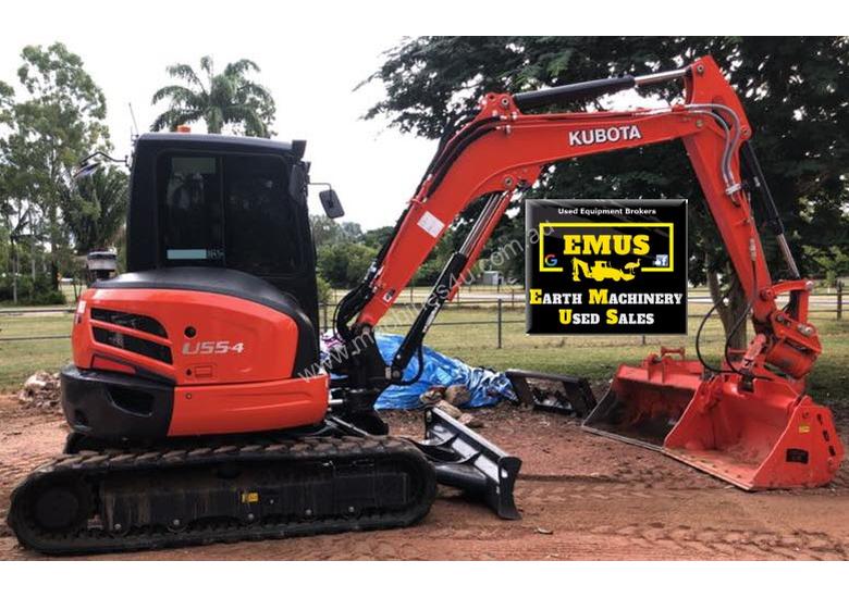 caption Combo Tipper, Excavator 2018, Bobcat 2018, Tag Trailer 2019 with work. TS493