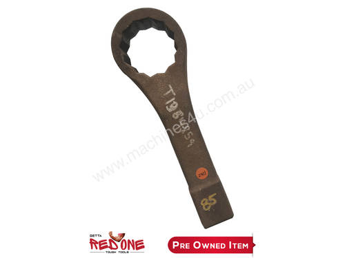 Proto Ring Spanner, Ring end slogging wrench, flogging spanner, 95mm Metric (x 460mm long) CRANKED