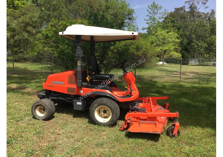 caption Kubota F3680 Out Front Mower