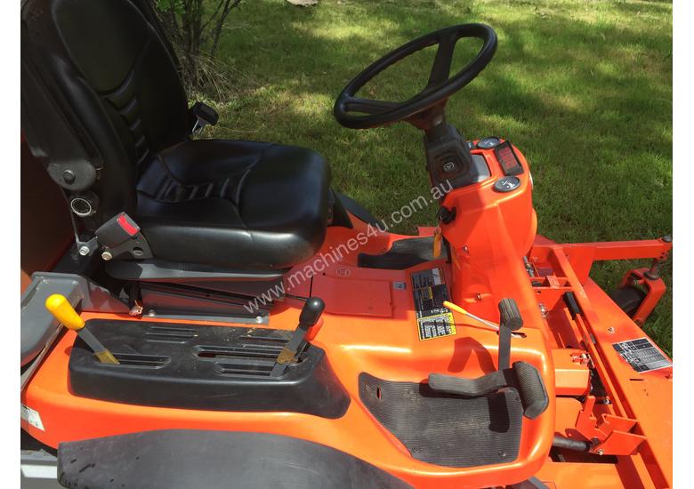 caption Kubota F3680 Out Front Mower