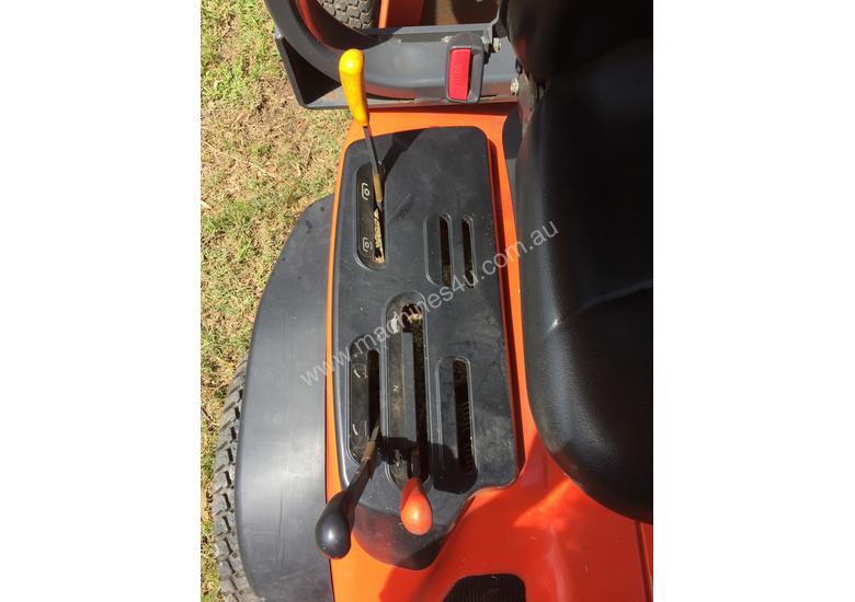 caption Kubota F3680 Out Front Mower