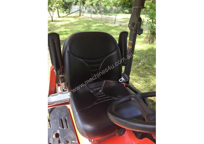 caption Kubota F3680 Out Front Mower