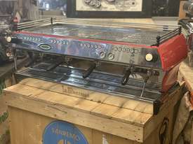 LA MARZOCCO FB80 4 GROUP RED ESPRESSO COFFEE MACHINE - picture0' - Click to enlarge