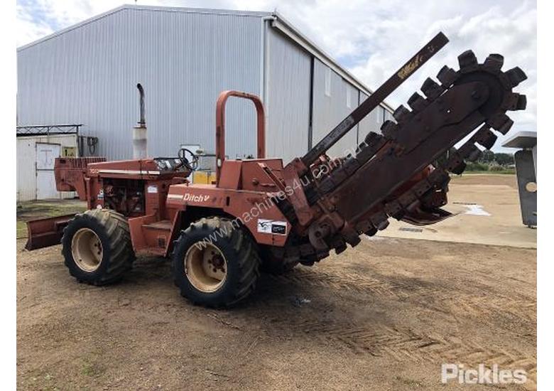 Used ditch witch 7610 Rubber Tyred Trencher in WAGGA WAGGA, NSW
