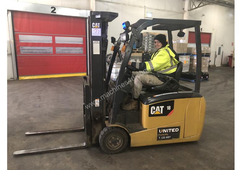 caption ACT 1.8 Tonne Electric Forklift