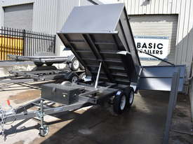 1000mm High Side Hydraulic Tipper Trailer 8x5 - picture1' - Click to enlarge