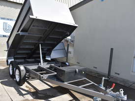 1000mm High Side Hydraulic Tipper Trailer 8x5 - picture2' - Click to enlarge