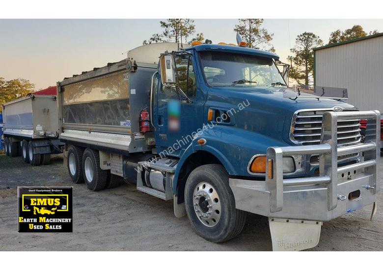 caption 2006 Sterling Alloy Tipper with Tefco Quad Alloy Trailer. TS496