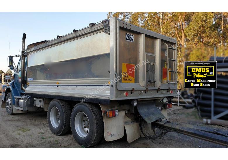 caption 2006 Sterling Alloy Tipper with Tefco Quad Alloy Trailer. TS496