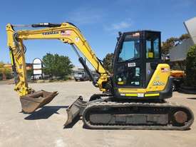 2017 YANMAR SV100-2 EXCAVATOR WITH RUBBER TRACKS AND 1900 HOURS - picture0' - Click to enlarge