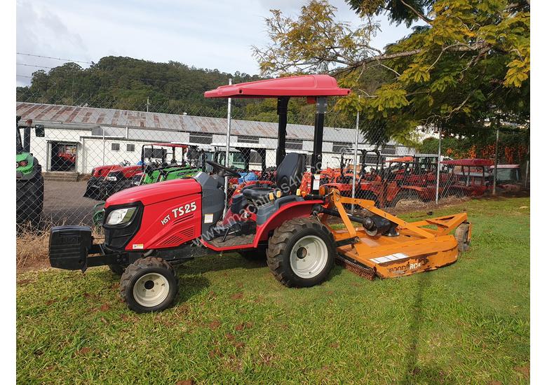 caption TYM TS25 tractor with slasher
