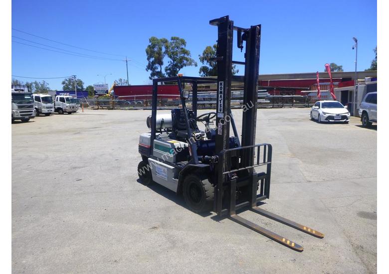 caption Circa 2014 Komatsu FG25T-11 2.5 Tonne LPG Forklift