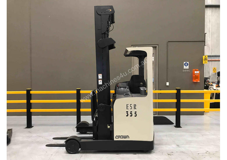 Used 2007 Crown Crown ESR4500 Reach Forklift Forklift Ride on Reach ...